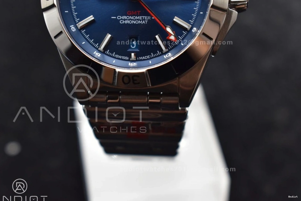 BLS Best Automatic Chronomat Factory Breitling 1:1 On Dial GMT Blue SS A2836 Edition Bracelet 40mm 0202